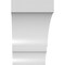 Ekena Millwork 3 1/2-in. W x 6-in. D x 6-in. H Balboa Architectural Grade PVC Knee Brace BRCP035X06X06BOA - alternate 2